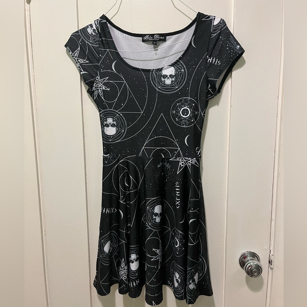Spin doctor mini dress made in England XS NWOT